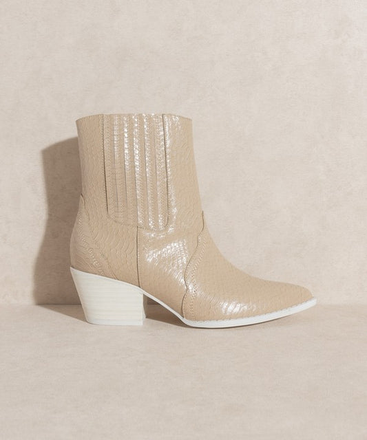 Dawn - Oasis Society Paneled Western Bootie