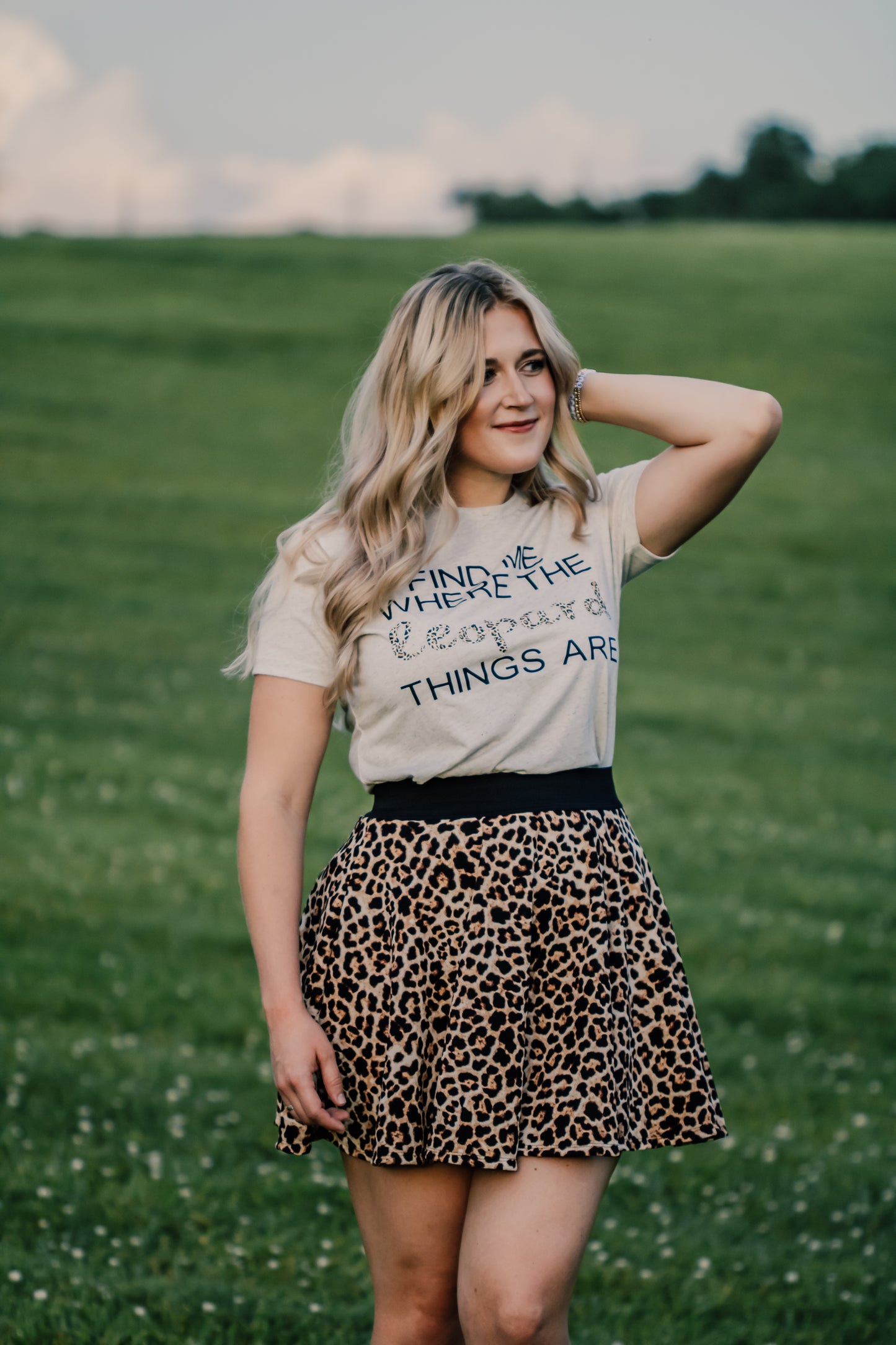 Find Me Where the Leopard Things Are - Graphic Tee