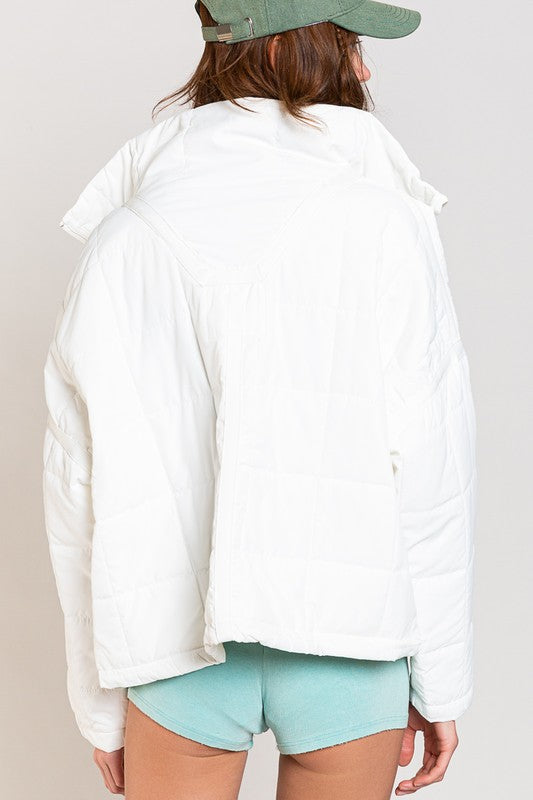 Serena - Quilted With Zipper Closure Jacket