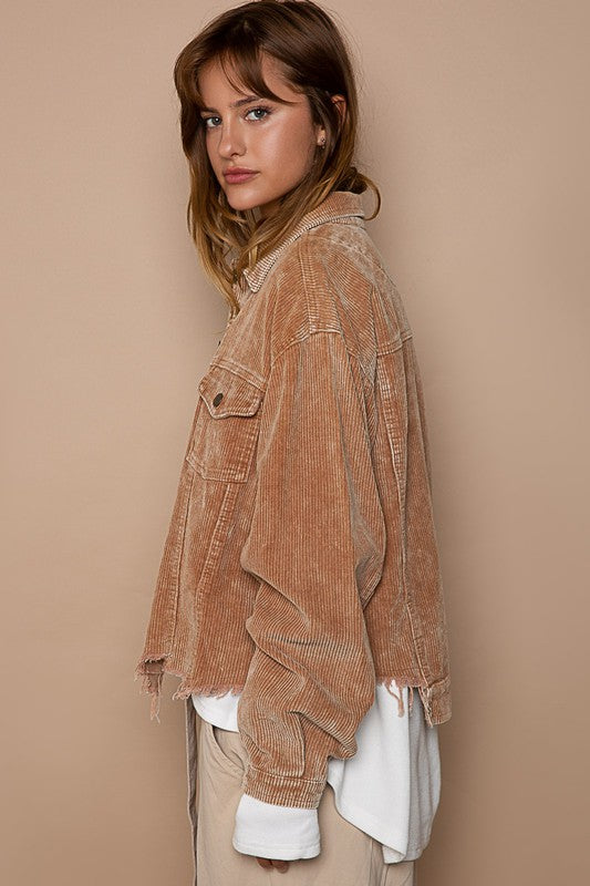 Kenzie - Oversized Ribbed Shacket