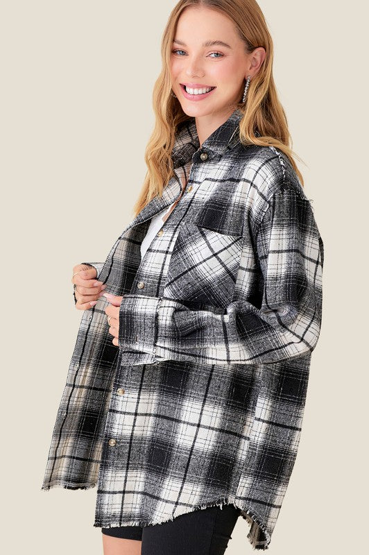 Nova - Plaid Long Sleeve Shirt