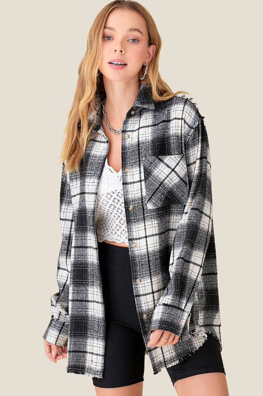 Nova - Plaid Long Sleeve Shirt