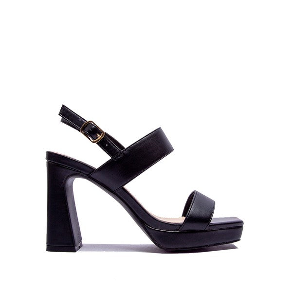 Krisha - Strap Sandal Heel