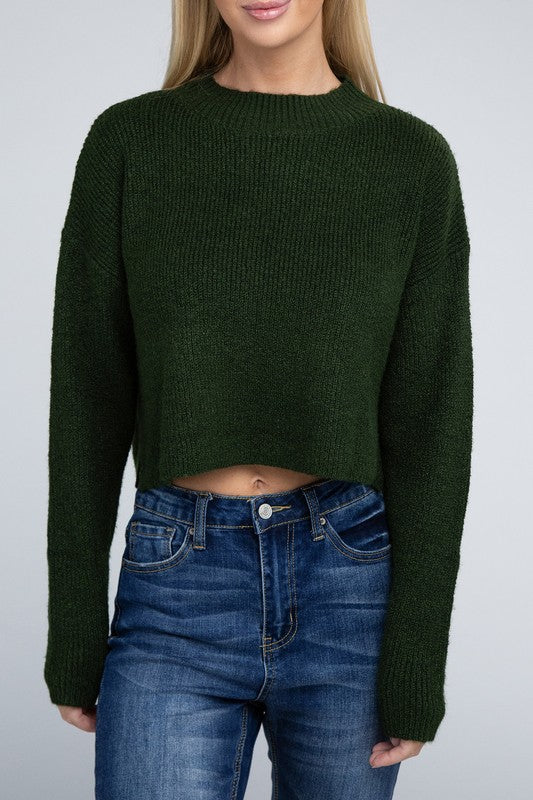 Samantha - Mock Neck Pullover