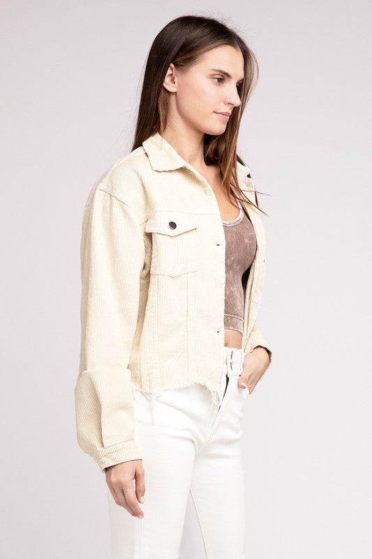 Kenzie - Oversized Ribbed Shacket