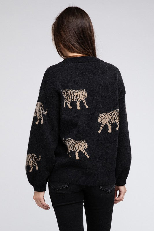 Tiger Pattern Sweater