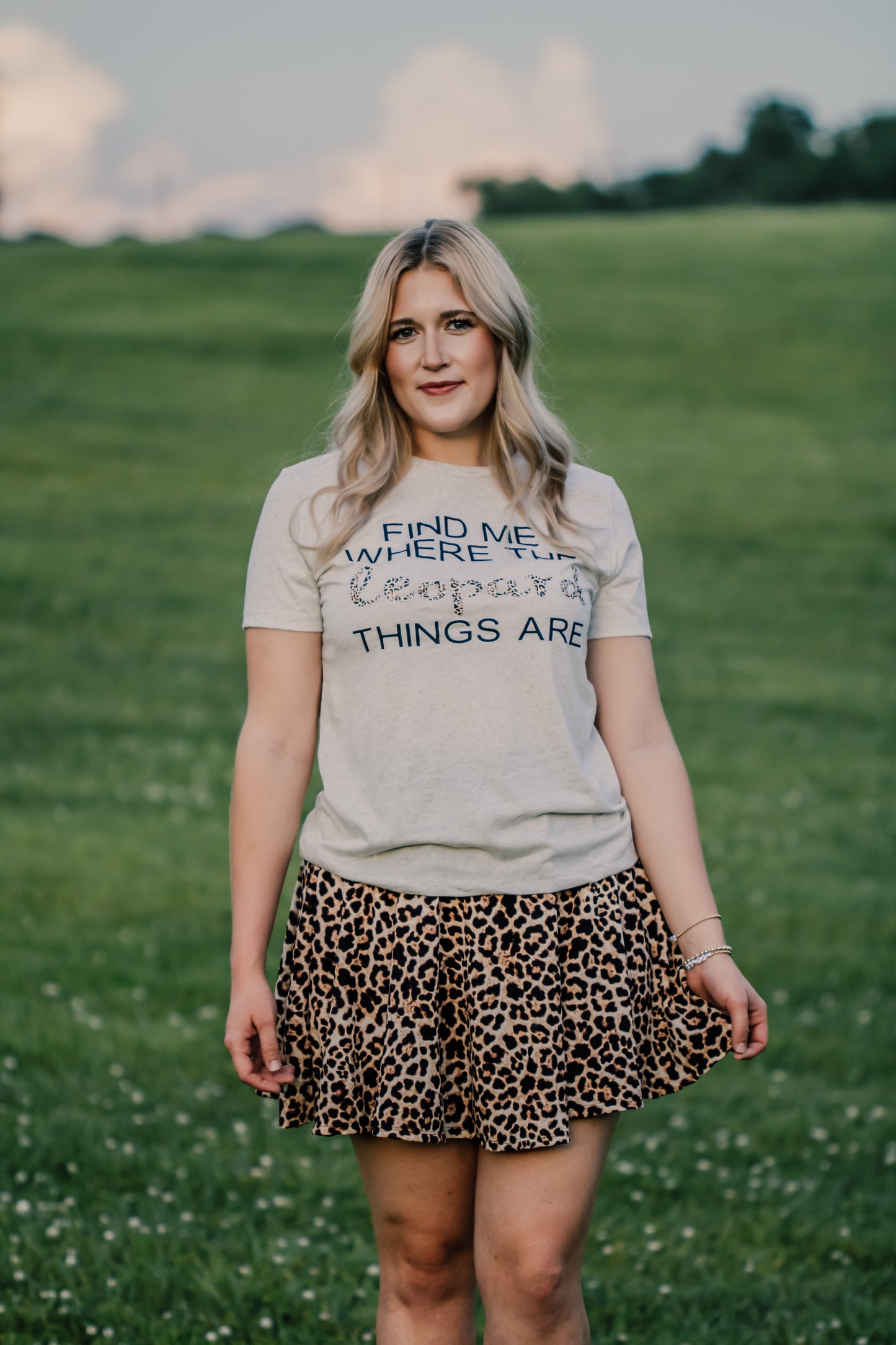 Find Me Where the Leopard Things Are - Graphic Tee