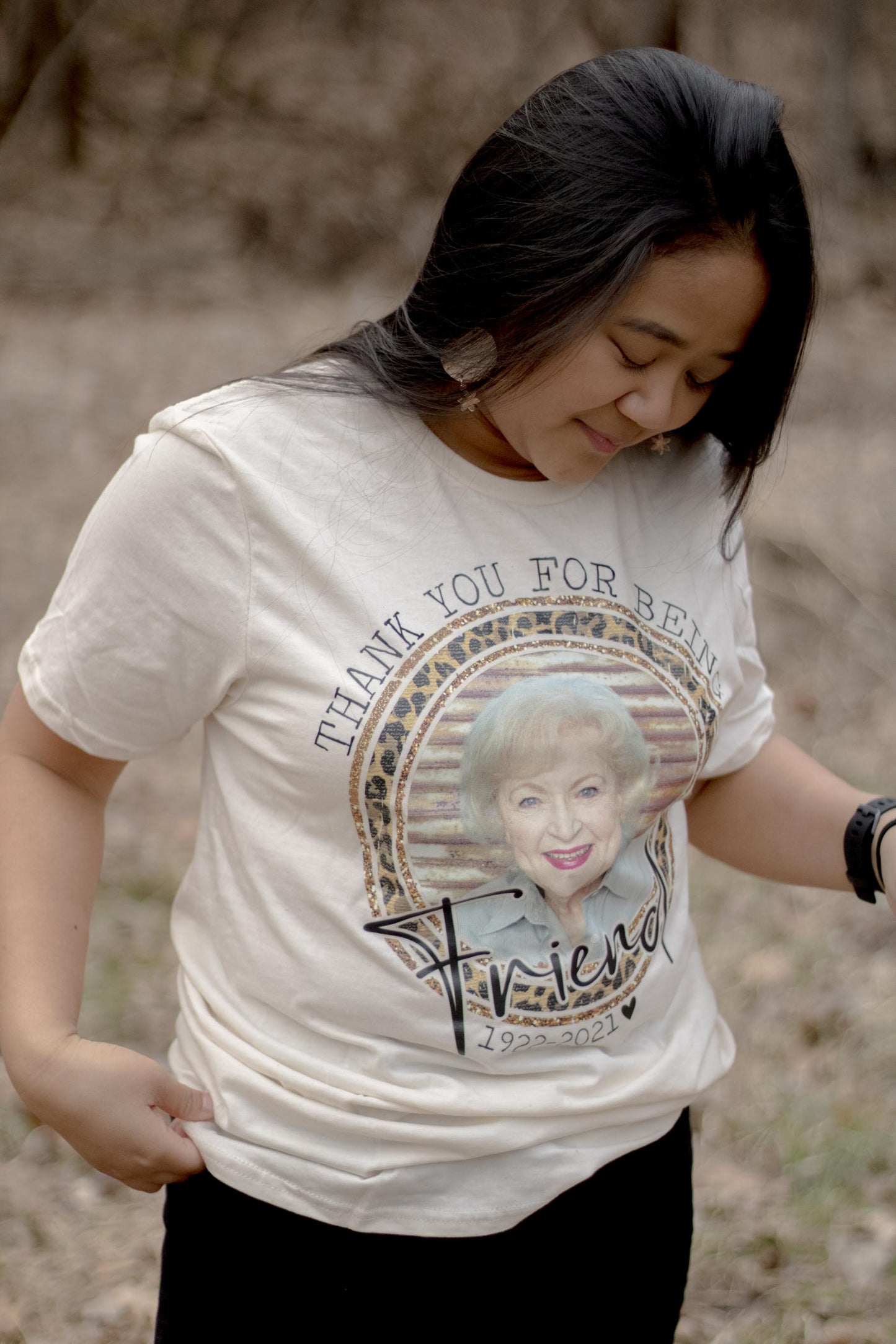 Thank You For Being A Friend - Betty White Graphic Tee