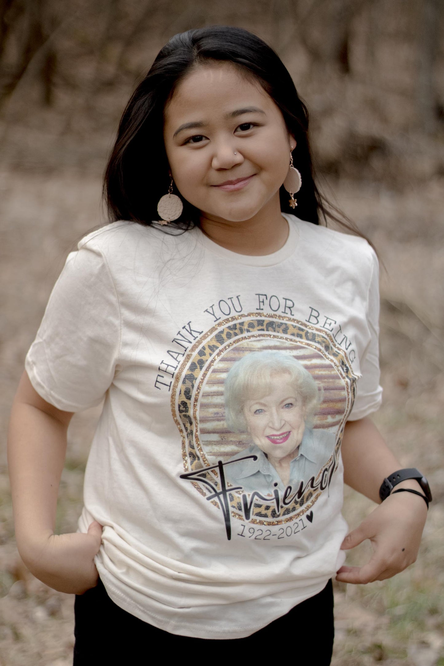 Thank You For Being A Friend - Betty White Graphic Tee