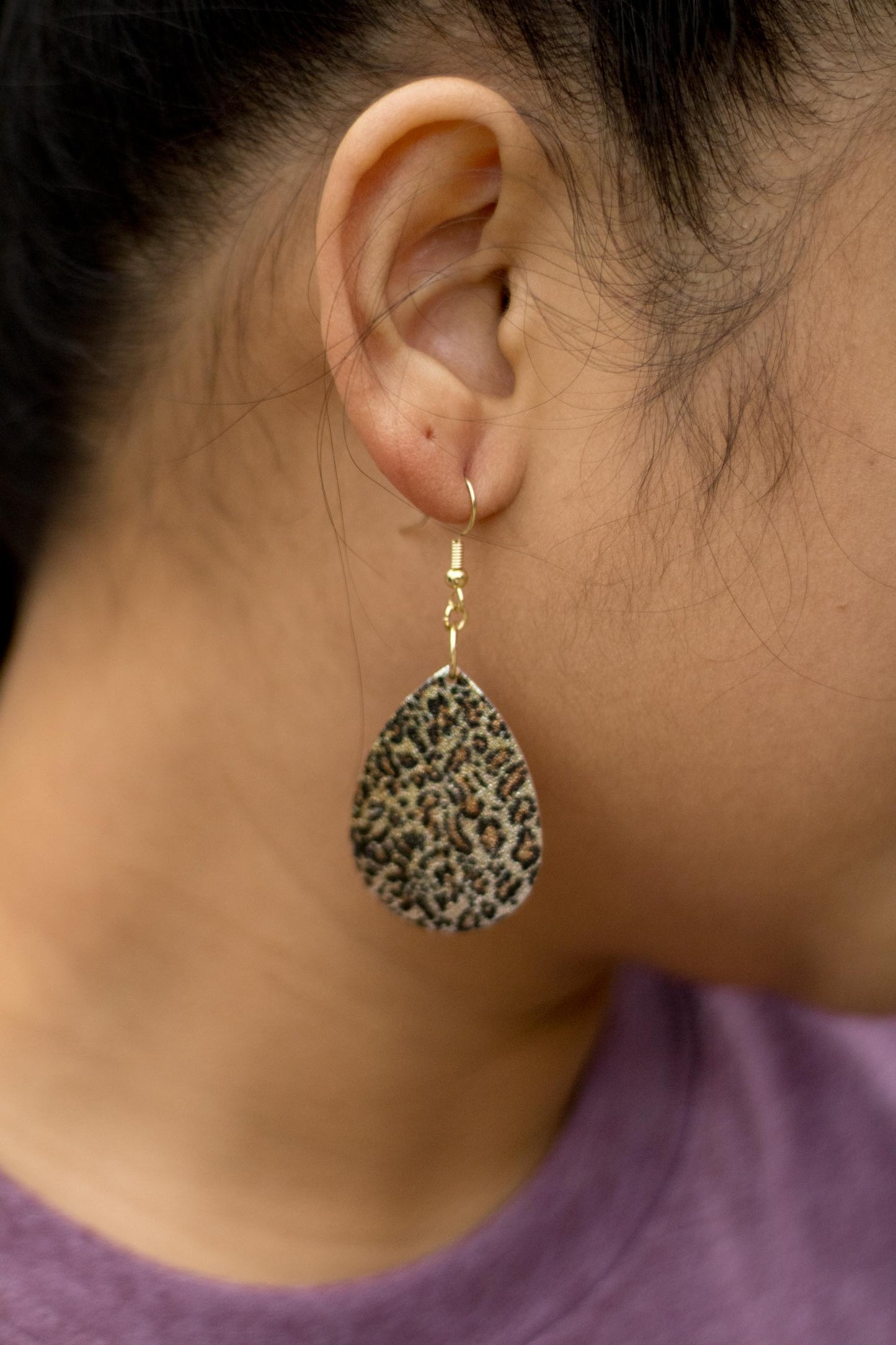 Francesca - Leopard Earrings