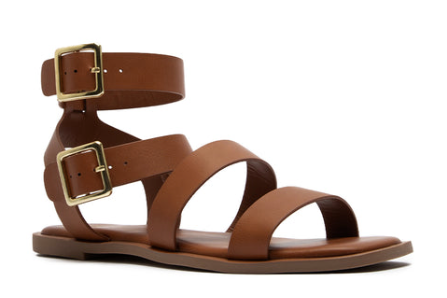 Leah - Brown Gladiator Sandal