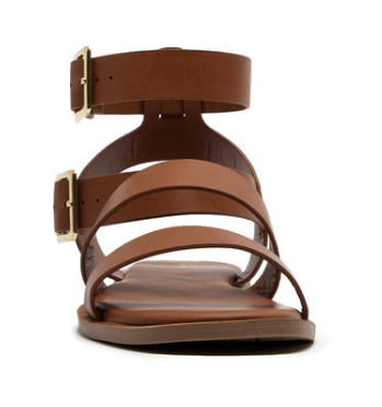 Leah - Brown Gladiator Sandal